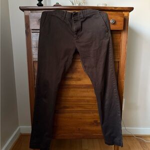 J Crew 484 Slim Chinos - Brown 30/32